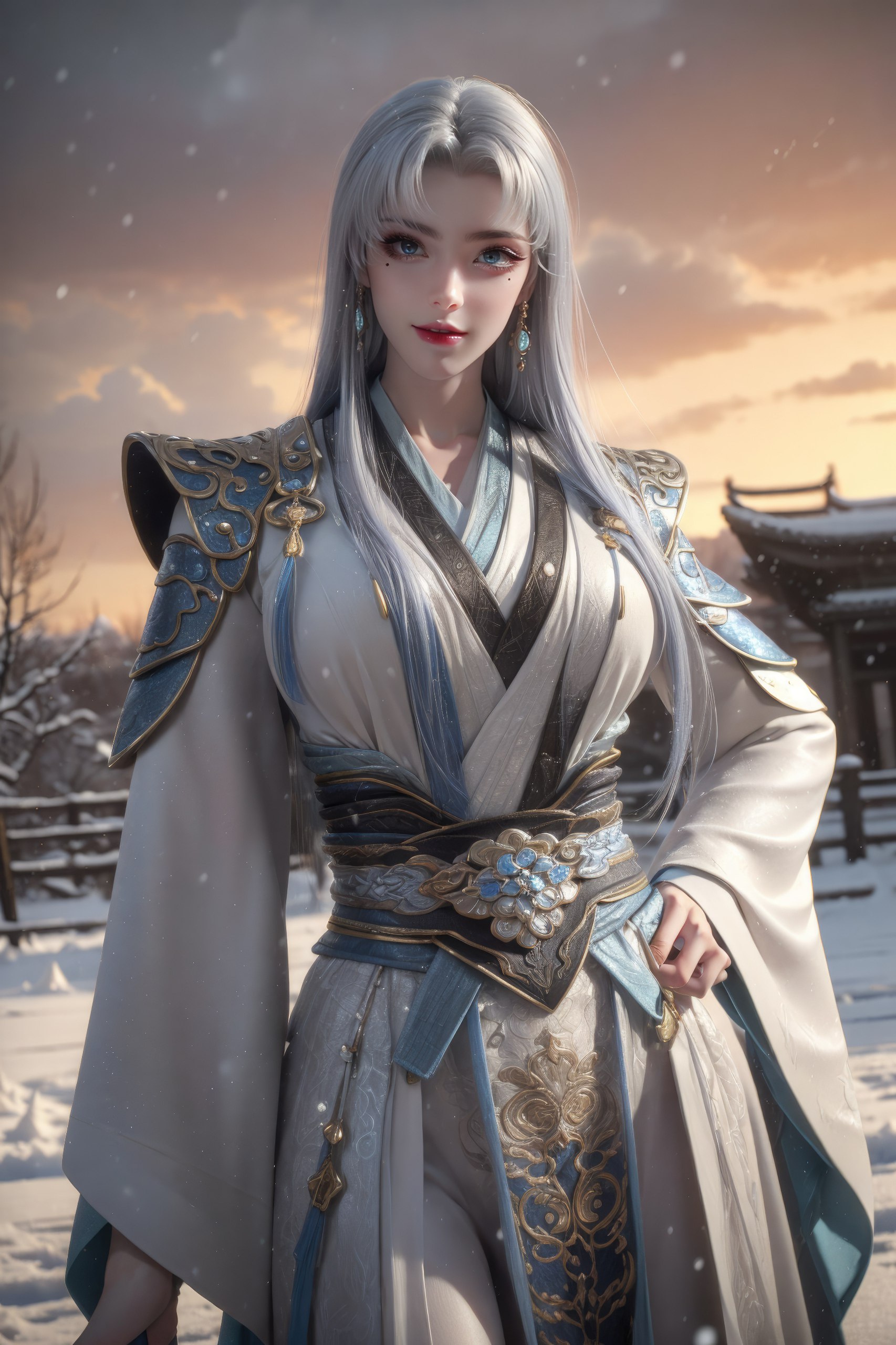 而如今